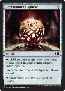 《統率者の宝球/Commander's Sphere》[C14] 茶C