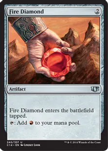 《緋色のダイアモンド/Fire Diamond》[C14] 茶U