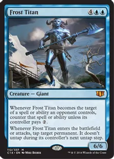《霜のタイタン/Frost Titan》[C14] 青R