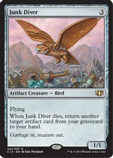 《ガラクタ潜り/Junk Diver》[C14] 茶R