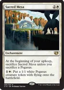 《聖なるメサ/Sacred Mesa》[C14] 白R