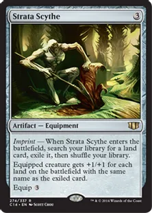 《地層の鎌/Strata Scythe》[C14] 茶R