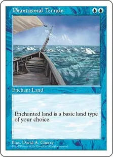 《幻影の地/Phantasmal Terrain》[5ED] 青C
