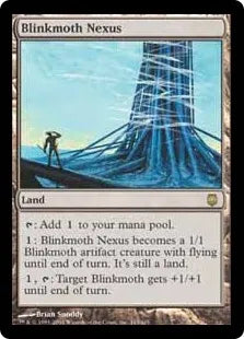 《ちらつき蛾の生息地/Blinkmoth Nexus》[DST] 土地R