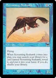 《鳴き叫ぶウミタカ/Screaming Seahawk》[ONS] 青C