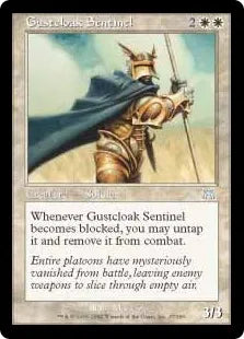 《疾風衣の歩哨/Gustcloak Sentinel》[ONS] 白U