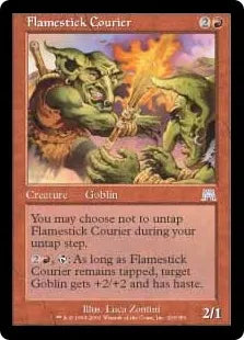 《火炎杖の急使/Flamestick Courier》[ONS] 赤U