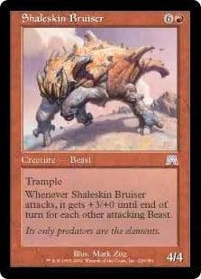 《泥岩皮の暴れ者/Shaleskin Bruiser》[ONS] 赤U