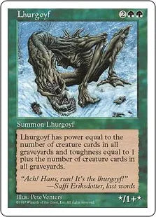 《ルアゴイフ/Lhurgoyf》[5ED] 緑R