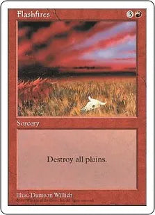 《野火/Flashfires》[5ED] 赤U