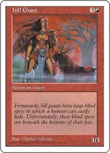 《丘巨人/Hill Giant》[5ED] 赤C