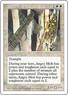《怒れる群衆/Angry Mob》[5ED] 白U