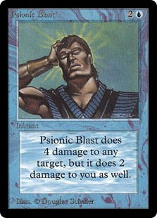 《心霊破/Psionic Blast》[LEA] 青U