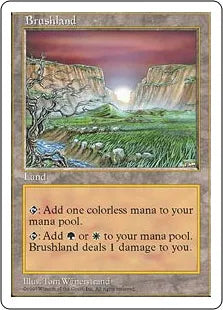《低木林地/Brushland》[5ED] 土地R