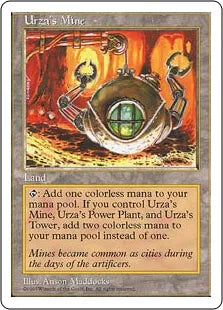 《ウルザの鉱山/Urza's Mine》[5ED] 土地C