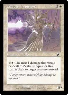 《盲信の審問官/Zealous Inquisitor》[SCG] 白C