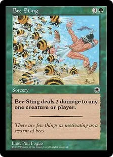 《蜂の一刺し/Bee Sting》[POR] 緑U