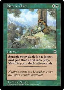 《自然の知識/Nature's Lore》[POR] 緑C
