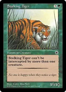 《忍び寄る虎/Stalking Tiger》[POR] 緑C