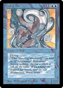《大気の壁/Wall of Air》[LEA] 青U