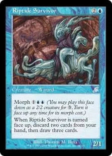 《激浪計画の生き残り/Riptide Survivor》[SCG] 青U