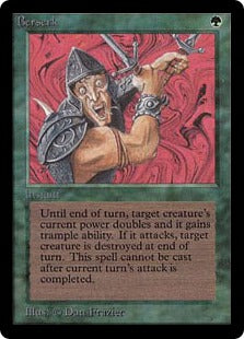 《狂暴化/Berserk》[LEA] 緑U
