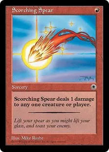 《焦熱の槍/Scorching Spear》[POR] 赤C