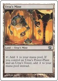 《ウルザの鉱山/Urza's Mine》[8ED] 土地U