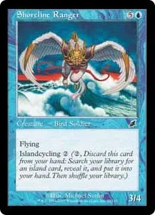 《海辺のレインジャー/Shoreline Ranger》[SCG] 青C