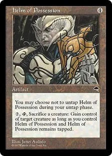 《占有の兜/Helm of Possession》[TMP] 茶R