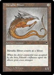《メタリック・スリヴァー/Metallic Sliver》[TMP] 茶C