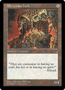 《ファイレクシアの大男/Phyrexian Hulk》[TMP] 茶U