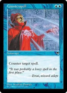 《対抗呪文/Counterspell》[TMP] 青C