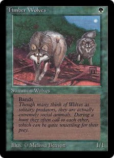 《森林狼/Timber Wolves》[LEA] 緑R