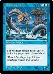 《シー・モンスター/Sea Monster》[TMP] 青C