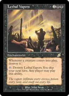 《致死の蒸気/Lethal Vapors》[SCG] 黒R