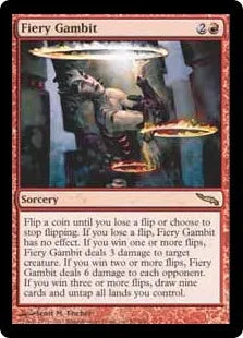 《焦熱の計画/Fiery Gambit》[MRD] 赤R