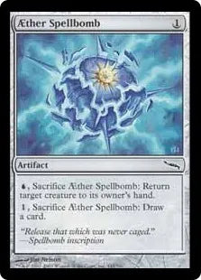 《上天の呪文爆弾/AEther Spellbomb》[MRD] 茶C