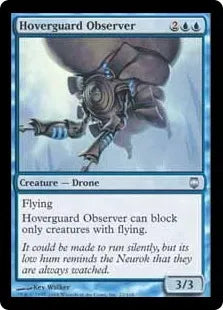 《空護りの観察者/Hoverguard Observer》[DST] 青U