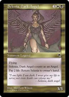 《闇の天使セレニア/Selenia, Dark Angel》[TMP] 金R