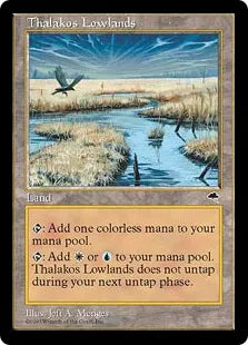 《サラカスの低地/Thalakos Lowlands》[TMP] 土地U