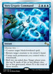 《Very Cryptic Command》(Counter) [UST] 青R