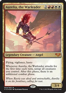 《戦導者オレリア/Aurelia, the Warleader》[FtV:Angels] 金