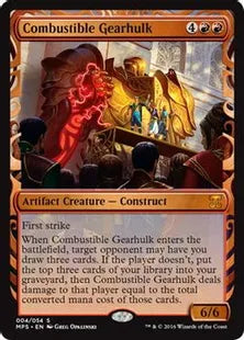 《焼却の機械巨人/Combustible Gearhulk》[MPS] 赤