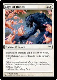 《手の檻/Cage of Hands》[CHK] 白C