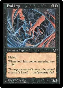 《悪臭のインプ/Foul Imp》[STH] 黒C