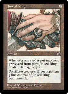 《凶運の指輪/Jinxed Ring》[STH] 茶R