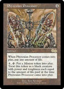 《ファイレクシアの処理装置/Phyrexian Processor》[USG] 茶R