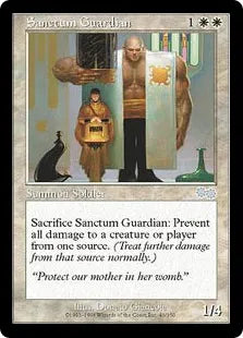 《聖域の守護者/Sanctum Guardian》[USG] 白U