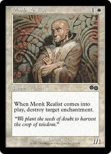 《現実主義の修道士/Monk Realist》[USG] 白C